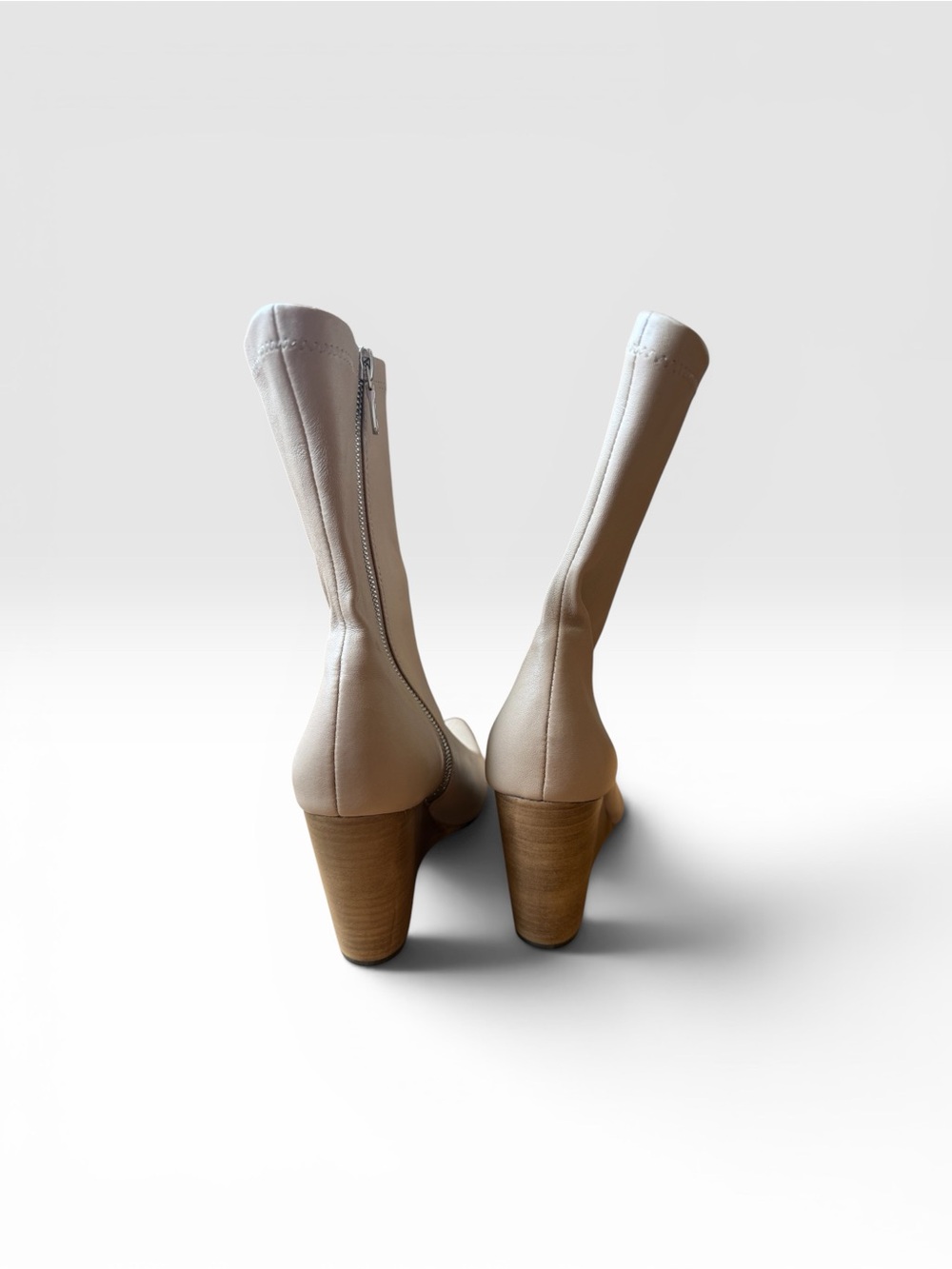 rag & bone Phoenix Wedge Bootie in Lightsand - Picture 5 of 7